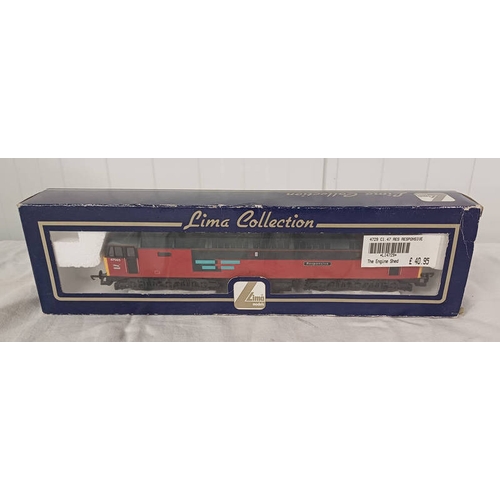 4195 - LIMA 204729A8 OO GAUGE CLASS 47 'RESPONSIVE'  47565 LOCOMOTIVE. BOXED