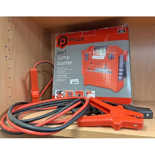 6016 - PHAZE 4 IN 1 JUMP STARTER IN BOX