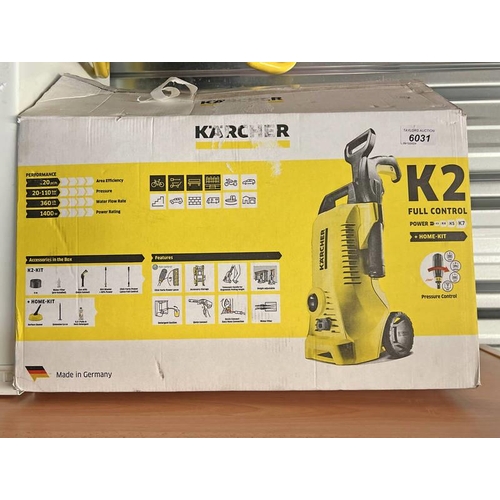 6031 - KARCHER K2 POWER WASHER IN BOX