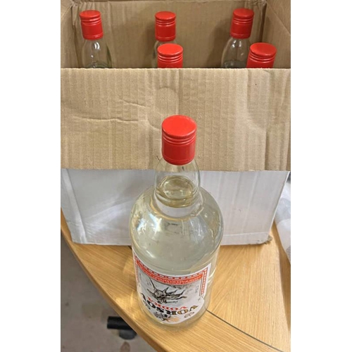 6159 - 6 BOTTLES OF VORSOV VODKA