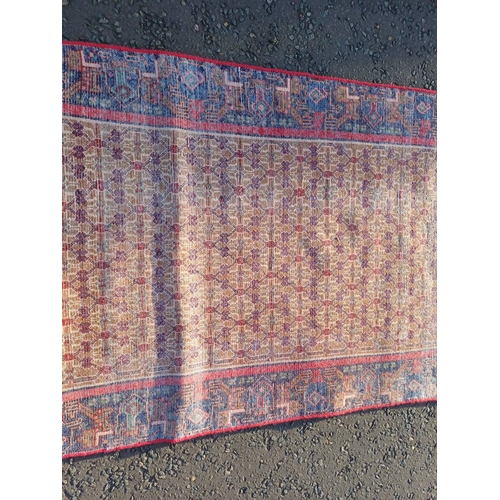 2070 - HAND WOVEN FULL WOOL PILE PERSIAN RUNNER KULIA ALL OVER DESIGN 320CM X 108CM