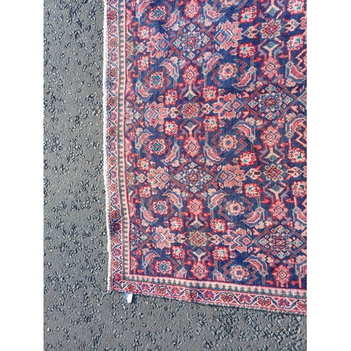 2124 - PERSIAN VILLAGE RUG WITH BESPOKE ALL OVER DESIGN WITH UNIQUE COLOURS 255CM X 173CM