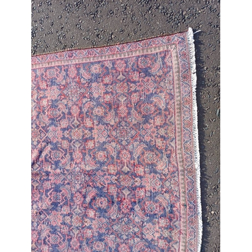 2124 - PERSIAN VILLAGE RUG WITH BESPOKE ALL OVER DESIGN WITH UNIQUE COLOURS 255CM X 173CM