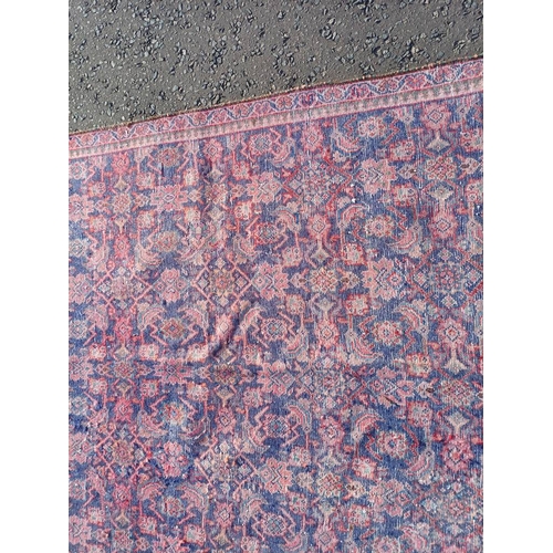 2124 - PERSIAN VILLAGE RUG WITH BESPOKE ALL OVER DESIGN WITH UNIQUE COLOURS 255CM X 173CM