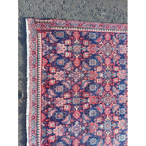 2124 - PERSIAN VILLAGE RUG WITH BESPOKE ALL OVER DESIGN WITH UNIQUE COLOURS 255CM X 173CM