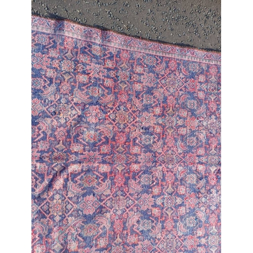 2124 - PERSIAN VILLAGE RUG WITH BESPOKE ALL OVER DESIGN WITH UNIQUE COLOURS 255CM X 173CM