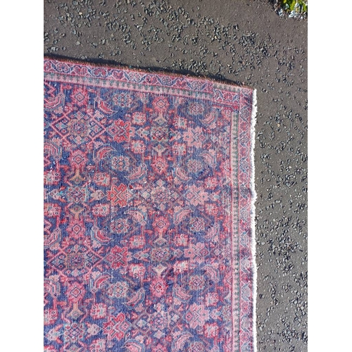 2124 - PERSIAN VILLAGE RUG WITH BESPOKE ALL OVER DESIGN WITH UNIQUE COLOURS 255CM X 173CM