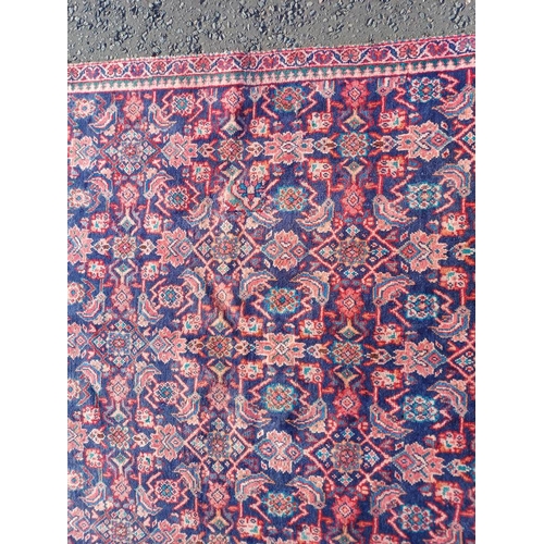 2124 - PERSIAN VILLAGE RUG WITH BESPOKE ALL OVER DESIGN WITH UNIQUE COLOURS 255CM X 173CM