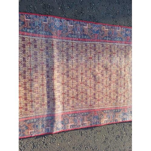 2070 - HAND WOVEN FULL WOOL PILE PERSIAN RUNNER KULIA ALL OVER DESIGN 320CM X 108CM