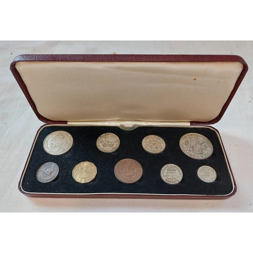 1362 - 1941 GEORGE VI SPECIMEN COIN SET IN CASE