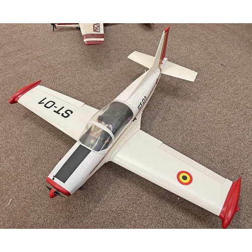 RADIO CONTROLLED INTERNAL COMBUSTION ENGINE PLANE MARKED ST-01, 175 CM ...