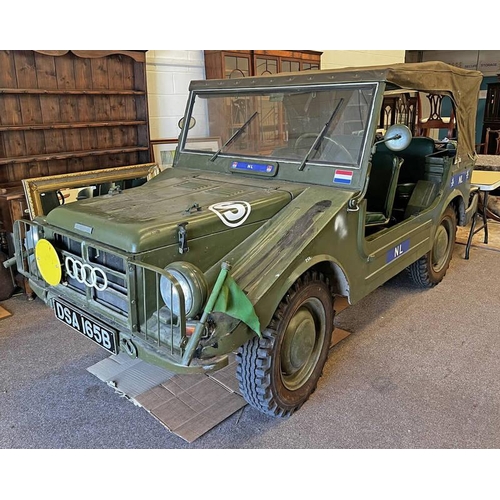 AUTO UNION DKW MUNGA ARMY UTILITY VEHICLE DECLARED MANUFACTURED 1963 ...