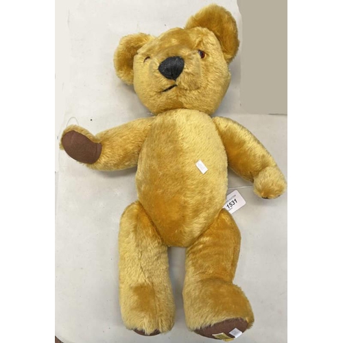 1531 - MERRYTHOUGHT TEDDY BEAR, 55CM LONG