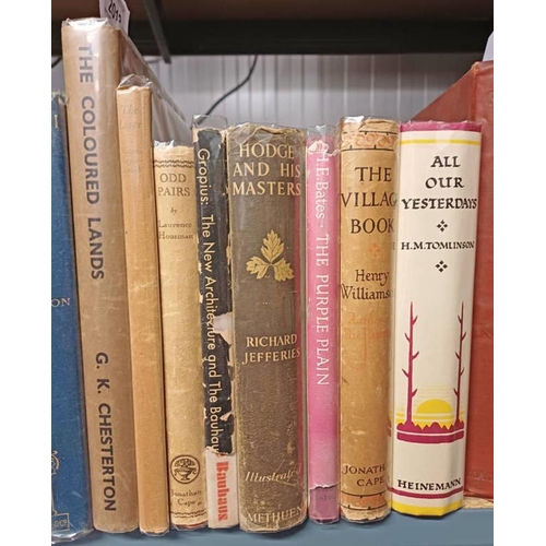 2013 - THE LOVER BY NAOMI ROYDE-SMITH - 1928, ODD PAIRS BY LAURENCE HOUSMAN - 1925, THE NEW ARCHITECTURE AN... 