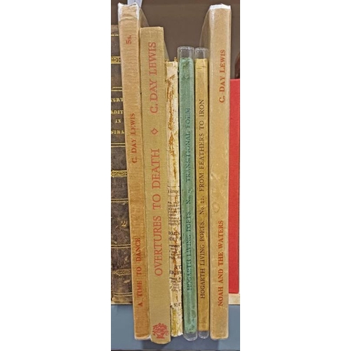2208 - C. DAY LEWIS - A TIME TO DANCE AND OTHER POEMS - 1935; NOAH AND THE WATERS - 1936; OVERTURES TO DEAT... 