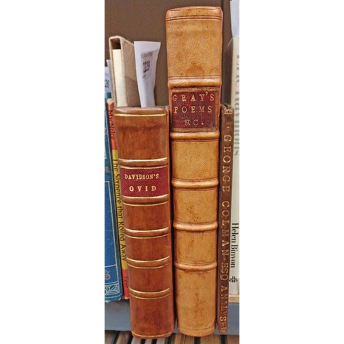 2229 - THE POEMS OF MR GRAY, TO WHICH ARE PREFIXED MEMOIRS OF HIS LIFE AND WRITINGS BY W. MASON, FULLY LEAT... 