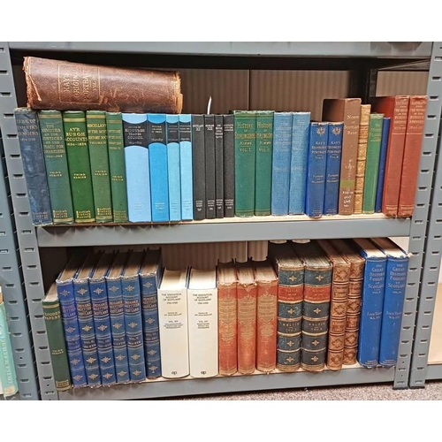 2235 - DISRUPTION WORTHIES A MEMORIAL OF 1843 BY REV. JAMES A. WYLIE, IN 2 HALF LEATHER BOUND VOLUMES - 188... 