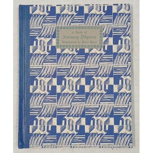 2389 - A BOOK OF NURSERY RHYMES, ILLUSTRATED WITH WOOD ENGRAVINGS BY ENID MARX, LIMITED EDITION NO.141/260,... 