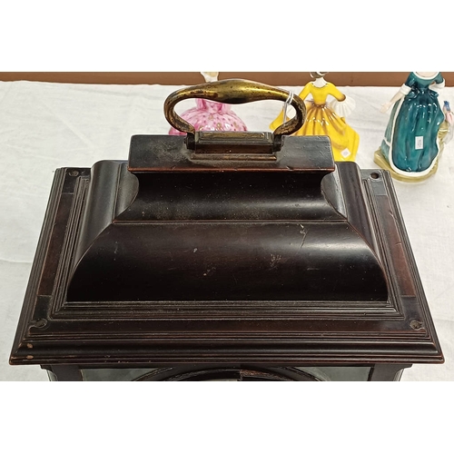 1200A - 19TH CENTURY BRACKET CLOCK WITH TWIN FUSEE MOVEMENT WITH GILT BRASS AND SILVERED DECORATED DIAL, STR... 