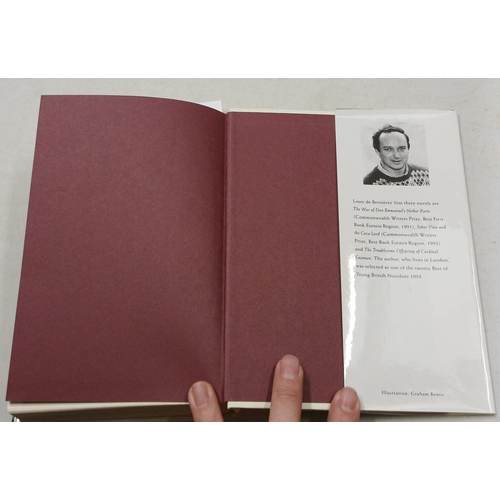 2044 - CAPTAIN CORELLI'S MANDOLIN BY LOUIS DE BERNIERES, SIGNED - 1994