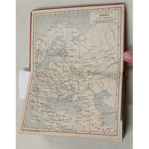 2062 - RUSSIA WITH TEHERAN, PORT ARTHUR, AND PEKING BY KARL BAEDEKER - 1914