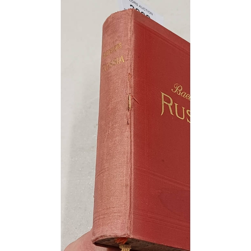 2062 - RUSSIA WITH TEHERAN, PORT ARTHUR, AND PEKING BY KARL BAEDEKER - 1914