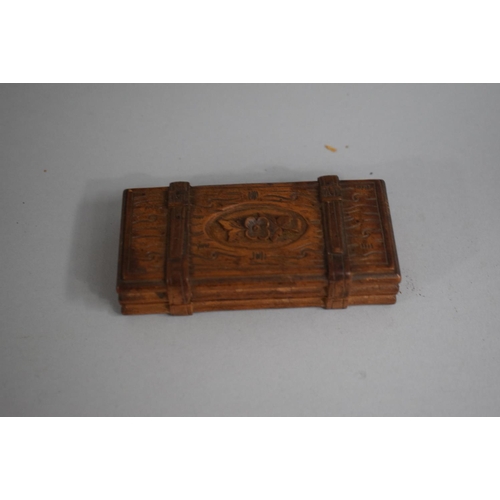 241 - A Collection of Six Various Treen and Other Snuff Boxes.