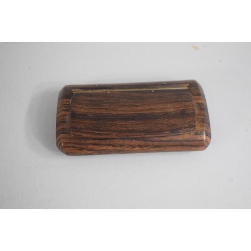 241 - A Collection of Six Various Treen and Other Snuff Boxes.