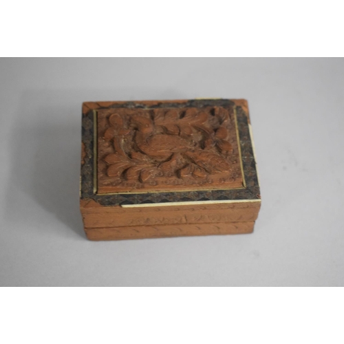 241 - A Collection of Six Various Treen and Other Snuff Boxes.