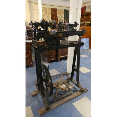 412 - A Treadle Lathe by Drummond Brothers, 3.5