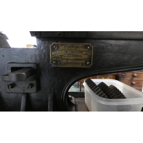 412 - A Treadle Lathe by Drummond Brothers, 3.5