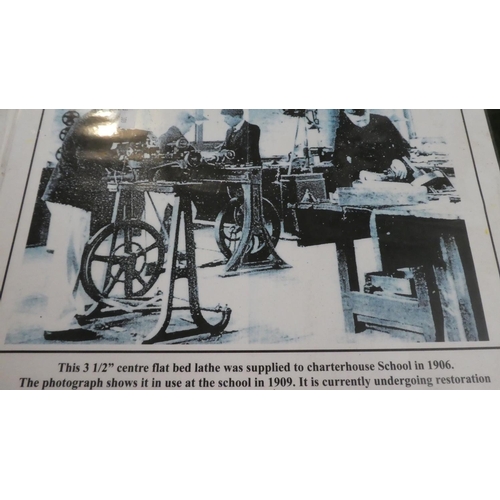 412 - A Treadle Lathe by Drummond Brothers, 3.5