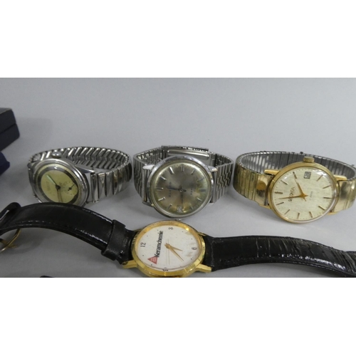 306 - A Vintage Collection of Approx 30 Vintage and Other Wristwatches, Plus Two Pocket Watches, to Includ... 