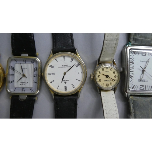 306 - A Vintage Collection of Approx 30 Vintage and Other Wristwatches, Plus Two Pocket Watches, to Includ... 