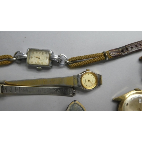 306 - A Vintage Collection of Approx 30 Vintage and Other Wristwatches, Plus Two Pocket Watches, to Includ... 