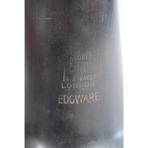 87 - A Cased Boosey and Hawkes Clarinet, No 252727, Stamped Edgware