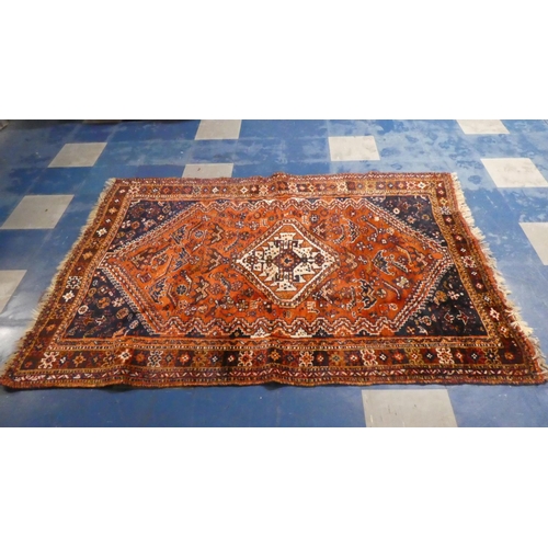 284 - A Persian Qashquai Rug, 196cm x 130cm