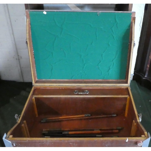 47 - A Mid to Late 20th Century Reinforced Smith and Wesson Box with Inner Drawer and Collection of Gun C... 