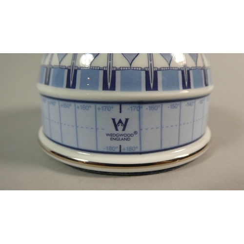 50 - A Wedgwood Commemorative Paperweight, Concorde New York to London, 8.5cm Diameter