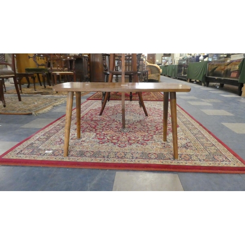 461 - A Small Coffee Table Formed From Centre Section of Snap Top Table, 74cm Long