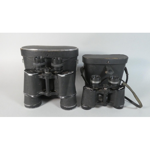 71 - Two Pairs of Cased Binoculars