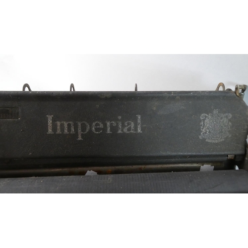 80 - A Vintage Imperial Manual Typewriter