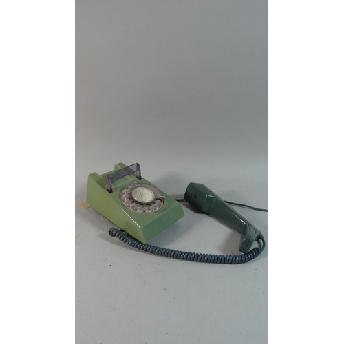 101 - A 1970's Post Office Telephone in Two Tone Green