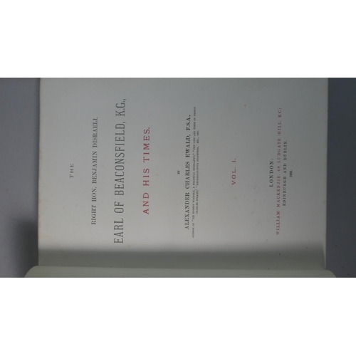 117 - Three Bound Volumes: Kelly's Directory of Birmingham 1936-7, Benjamin Disraeli and His Times by Alex... 