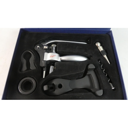 120 - A Cased EZ Pull Corkscrew Set