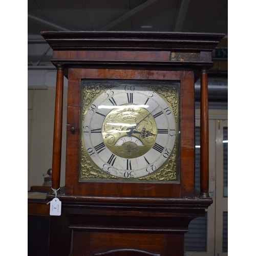 2 - A 19th Century Oak Long Cased Clock with 12