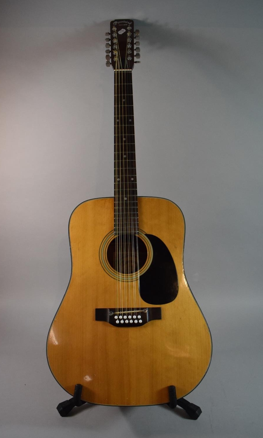 A 1970s CF Mountain Japanese 'Lawsuit' 12 String Acoustic