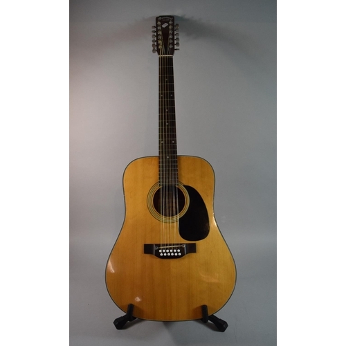 A 1970s CF Mountain Japanese 'Lawsuit' 12 String Acoustic Guitar 