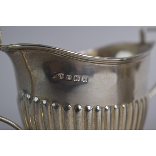 151 - A Silver Two Handled Sugar Bowl and Matching Cream Jug, Birmingham 1924, 146gm