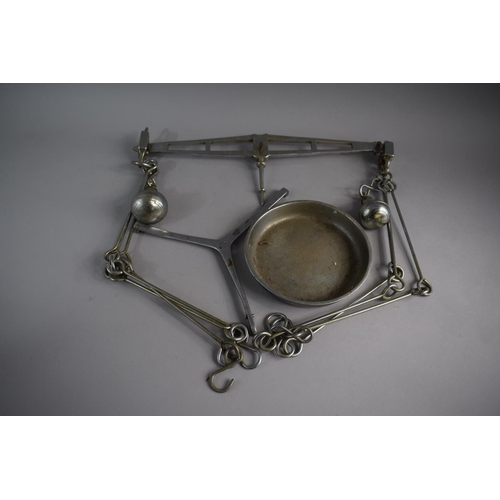 66 - A Set of Victorian Dairy Beam Scales by Avery with Similar Beam Scale Support (AF)